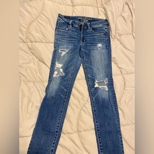 American Eagle Size 8 Stretch Skinny Jeans